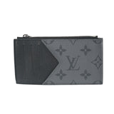 LOUIS VUITTON ルイヴィトン モノグラムエクリプス エクリプス/リバース コインカードホルダー 黒/グレー M69533 メンズ モノグラムエクリプスキャンバス コインケース Aランク 中古 銀蔵