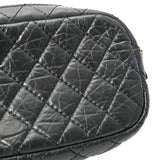 CHANEL シャネル 2.55 チェーンショルダー カメラバッグ 黒 - レディース ヴィンテージカーフ ショルダーバッグ ABランク 中古 銀蔵