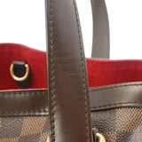 LOUIS VUITTON ルイヴィトン ダミエ ハムステッド PM ブラウン N51205 レディース ダミエキャンバス ハンドバッグ ABランク 中古 銀蔵