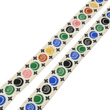 LOUIS VUITTON ルイヴィトン バンドー BB LVマッチ 2本セット 白系/マルチカラー M77751 レディース シルク100％ スカーフ 新同 中古 銀蔵