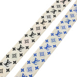 LOUIS VUITTON ルイヴィトン バンドー BB LVマッチ 2本セット 白系/マルチカラー M77751 レディース シルク100％ スカーフ 新同 中古 銀蔵