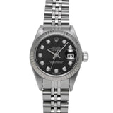 ROLEX ロレックス デイトジャスト 10Pダイヤ 69174G レディース SS/WG 腕時計 自動巻き Aランク 中古 銀蔵