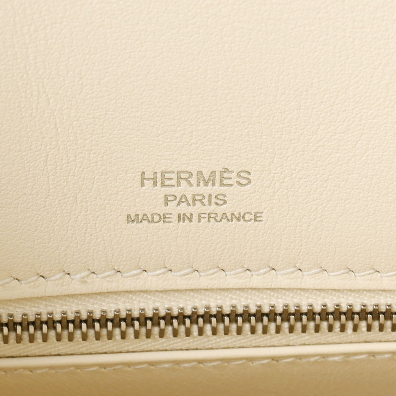 HERMES エルメス シャドウ バーキン25 ナタ Z刻印(2021年頃) レディース ヴォースイフト ハンドバッグ 新同 中古 銀蔵