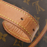 LOUIS VUITTON ルイヴィトン モノグラム ソミュール 35 ブラウン M42254 レディース モノグラムキャンバス ショルダーバッグ Bランク 中古 銀蔵