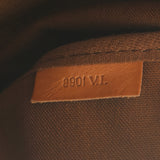 LOUIS VUITTON ルイヴィトン モノグラム ソミュール 35 ブラウン M42254 レディース モノグラムキャンバス ショルダーバッグ Bランク 中古 銀蔵