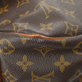 LOUIS VUITTON ルイヴィトン モノグラム ソミュール 35 ブラウン M42254 レディース モノグラムキャンバス ショルダーバッグ Bランク 中古 銀蔵