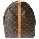 LOUIS VUITTON ルイヴィトン モノグラム キーポル バンドリエール 60 ブラウン M41412 ユニセックス モノグラムキャンバス ボストンバッグ Bランク 中古 銀蔵