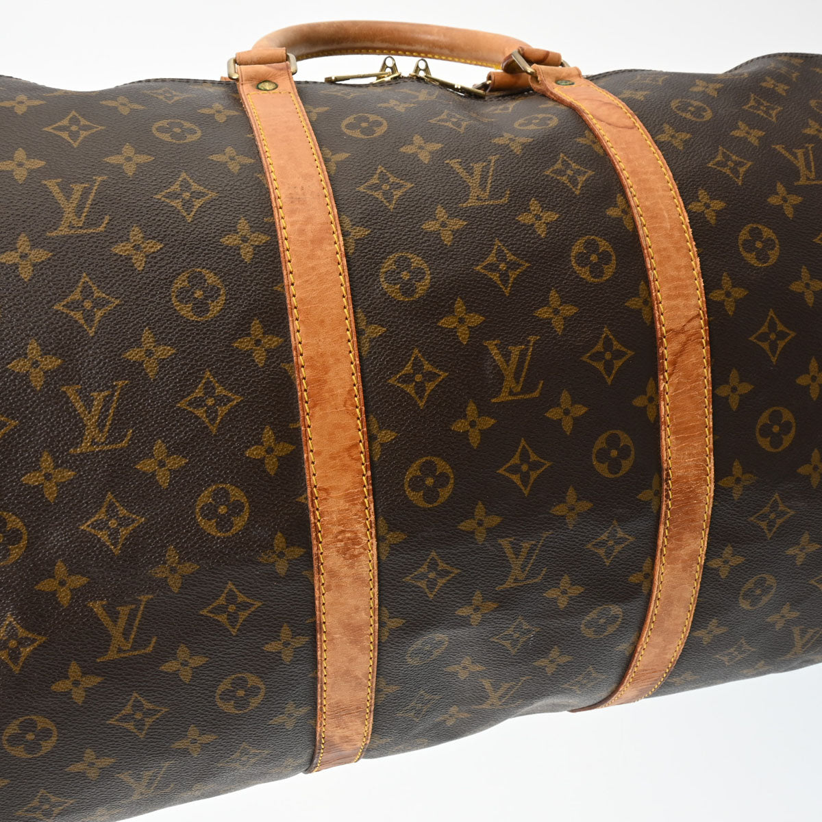 ルイヴィトンキーポル バンドリエール 60 14145 ブラウン ユニセックス モノグラムキャンバス ボストンバッグ M41412 LOUIS  VUITTON 中古 – 銀蔵オンライン