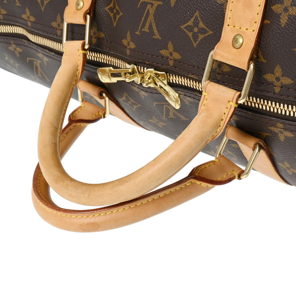 ルイヴィトンキーポル バンドリエール 60 14145 ブラウン ユニセックス