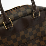 LOUIS VUITTON ルイヴィトン ダミエ ドーヴィル SPオーダー ブラウン N47272 レディース ダミエキャンバス ハンドバッグ Bランク 中古 銀蔵