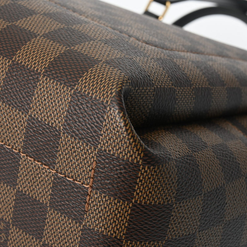 LOUIS VUITTON ルイヴィトン ダミエ ベルモント NV MM 2WAY ノワール N60297 レディース ダミエキャンバス トートバッグ 新同 中古 銀蔵