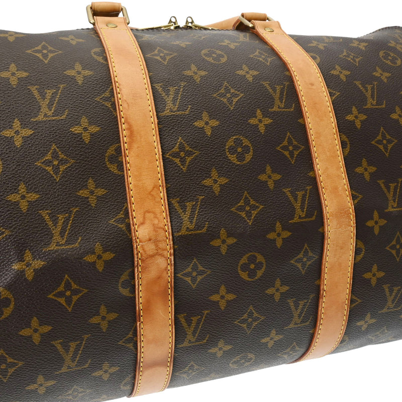 LOUIS VUITTON ルイヴィトン モノグラム キーポル 50 ブラウン M41426 ユニセックス モノグラムキャンバス ボストンバッグ Bランク 中古 銀蔵