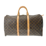 LOUIS VUITTON ルイヴィトン モノグラム キーポル 50 ブラウン M41426 ユニセックス モノグラムキャンバス ボストンバッグ Bランク 中古 銀蔵