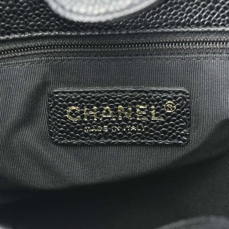 CHANEL シャネル マトラッセ PST ショッピングトート 黒 A50994 レディース キャビアスキン トートバッグ ABランク 中古 銀蔵