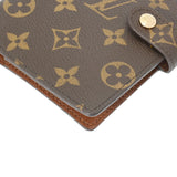 LOUIS VUITTON ルイヴィトン モノグラム アジェンダ PM ブラウン R20005 ユニセックス モノグラムキャンバス 手帳カバー Aランク 中古 銀蔵