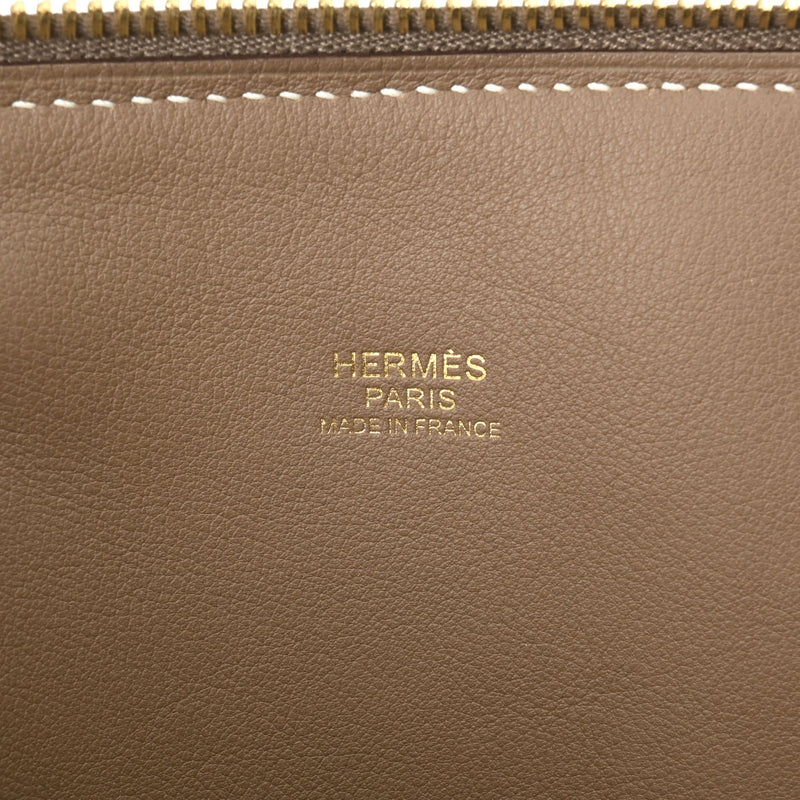 HERMES エルメス ボリード 31 2WAY エトゥープ D刻印(2019年頃) レディース トリヨンクレマンス ハンドバッグ Aランク 中古 銀蔵