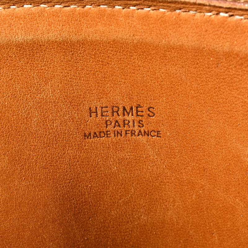 HERMES エルメス ボリード 37 2WAY ゴールド ゴールド金具 - □A刻印(1997年頃) ユニセックス クシュベル ハンドバッグ Bランク 中古 銀蔵