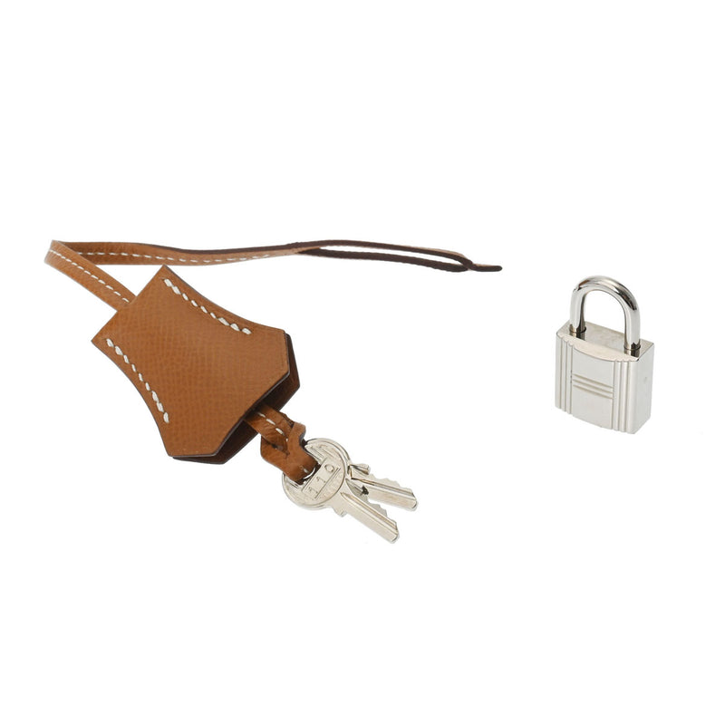 HERMES エルメス バーキン 30 ゴールド Z刻印(2021年頃) レディース ヴォーエプソン ハンドバッグ Aランク 中古 銀蔵