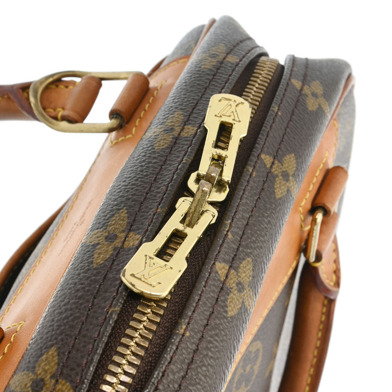 LOUIS VUITTON ルイヴィトン モノグラム トゥルーヴィル ブラウン M42228 ユニセックス モノグラムキャンバス ハンドバッグ Bランク 中古 銀蔵