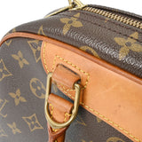 LOUIS VUITTON ルイヴィトン モノグラム トゥルーヴィル ブラウン M42228 ユニセックス モノグラムキャンバス ハンドバッグ Bランク 中古 銀蔵