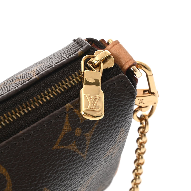 LOUIS VUITTON ルイヴィトン モノグラム エヴァ ブラウン M95567 レディース モノグラムキャンバス ショルダーバッグ Aランク 中古 銀蔵