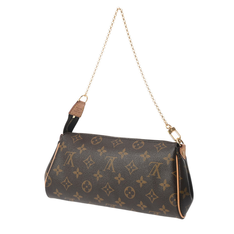 LOUIS VUITTON ルイヴィトン モノグラム エヴァ ブラウン M95567 レディース モノグラムキャンバス ショルダーバッグ Aランク 中古 銀蔵