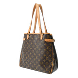 LOUIS VUITTON ルイヴィトン モノグラム バティニョール ヴェルティカル ブラウン M51153 レディース モノグラムキャンバス トートバッグ Bランク 中古 銀蔵