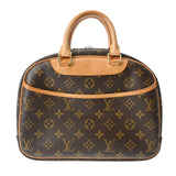 LOUIS VUITTON ルイヴィトン モノグラム トゥルーヴィル ブラウン M42228 ユニセックス モノグラムキャンバス ハンドバッグ Bランク 中古 銀蔵