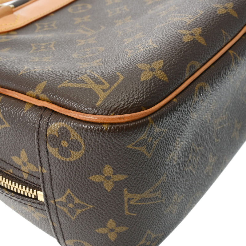 LOUIS VUITTON ルイヴィトン モノグラム トゥルーヴィル ブラウン M42228 ユニセックス モノグラムキャンバス ハンドバッグ Bランク 中古 銀蔵