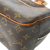 LOUIS VUITTON ルイヴィトン モノグラム トゥルーヴィル ブラウン M42228 ユニセックス モノグラムキャンバス ハンドバッグ Bランク 中古 銀蔵