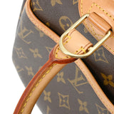 LOUIS VUITTON ルイヴィトン モノグラム トゥルーヴィル ブラウン M42228 ユニセックス モノグラムキャンバス ハンドバッグ Bランク 中古 銀蔵