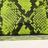 OFF-WHITE オフホワイト ミニバッグ ネオンイエロー/黒 ユニセックス 型押しレザー ショルダーバッグ Aランク 中古 銀蔵