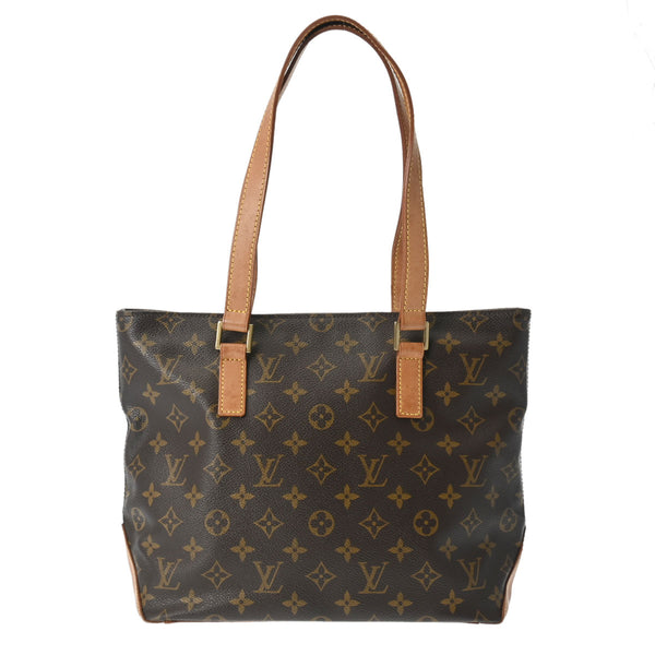 LOUIS VUITTON ルイヴィトン モノグラム カバピアノ ブラウン M51148 レディース モノグラムキャンバス トートバッグ Bランク 中古 銀蔵