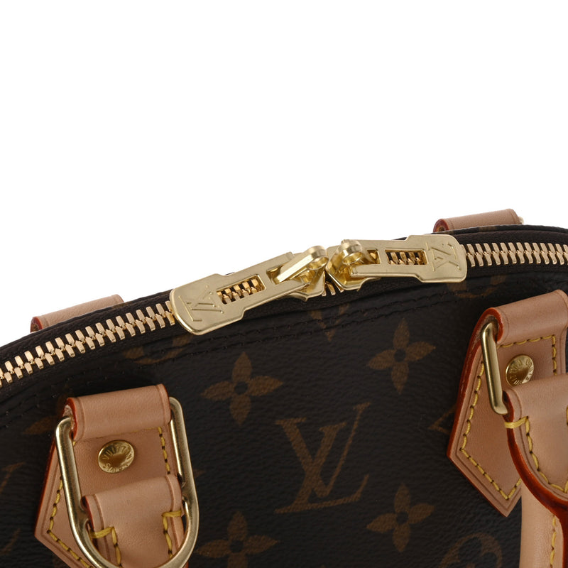 LOUIS VUITTON ルイヴィトン モノグラム アルマ BB 2WAY ブラウン M46990 レディース モノグラムキャンバス ハンドバッグ Aランク 中古 銀蔵