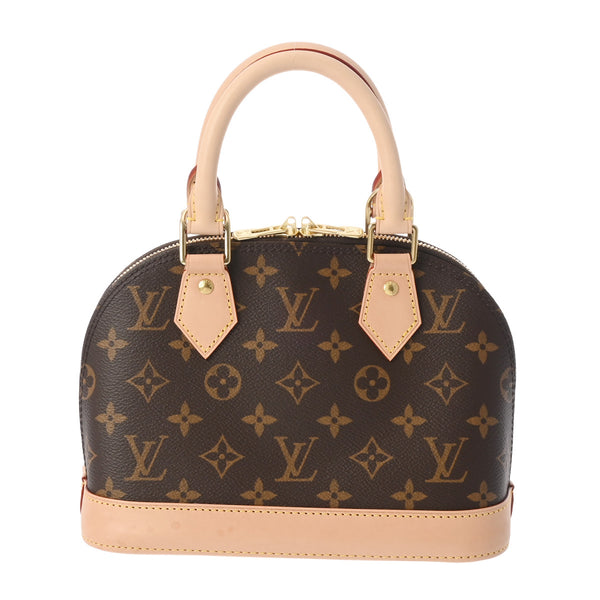 LOUIS VUITTON ルイヴィトン モノグラム アルマ BB 2WAY ブラウン M46990 レディース モノグラムキャンバス ハンドバッグ Aランク 中古 銀蔵