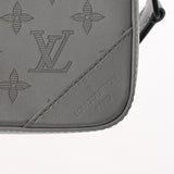 LOUIS VUITTON ルイヴィトン モノグラムシャドウ デュオメッセンジャー グレー M46104 メンズ レザー ショルダーバッグ Aランク 中古 銀蔵