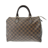 LOUIS VUITTON ルイヴィトン ダミエ スピーディ 30 ブラウン N41531 ユニセックス ダミエキャンバス ハンドバッグ Bランク 中古 銀蔵