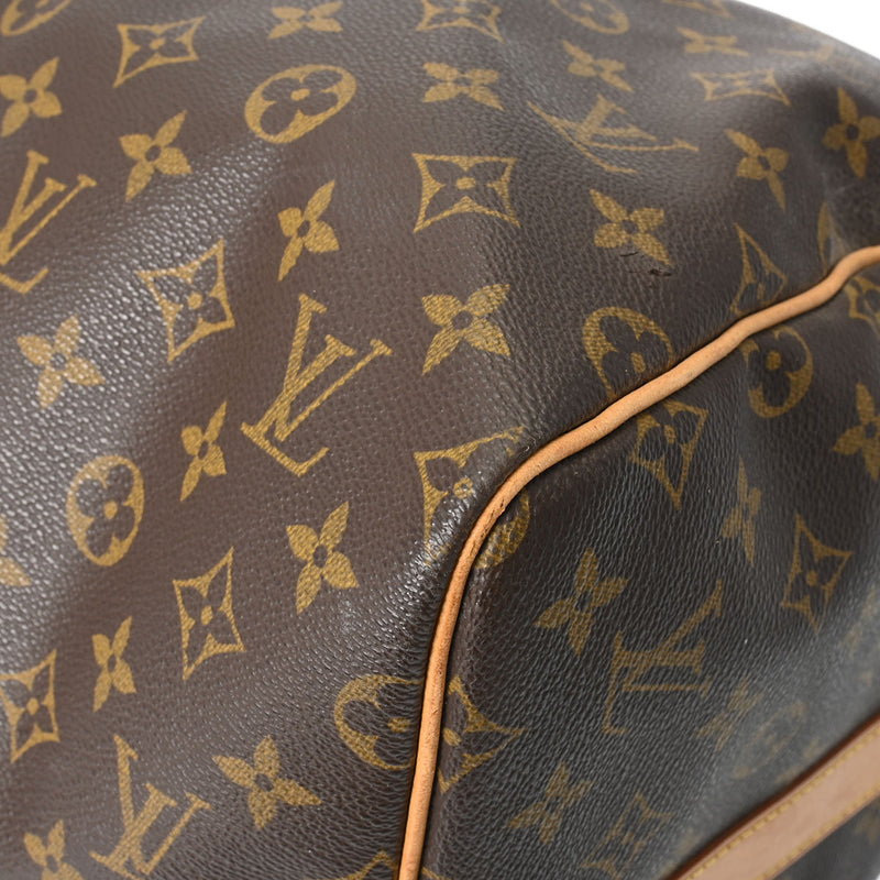 LOUIS VUITTON ルイヴィトン モノグラム キーポル バンドリエール 55 ブラウン M41414 ユニセックス モノグラムキャンバス ボストンバッグ Bランク 中古 銀蔵