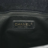 CHANEL シャネル GST グランドショッピングトート 黒 A50995 レディース キャビアスキン トートバッグ ABランク 中古 銀蔵