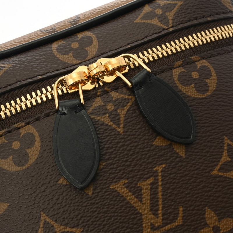 LOUIS VUITTON ルイヴィトン モノグラムリバース ヴァニティNV PM 2WAY ブラウン M45165 レディース モノグラムキャンバス ハンドバッグ Aランク 中古 銀蔵