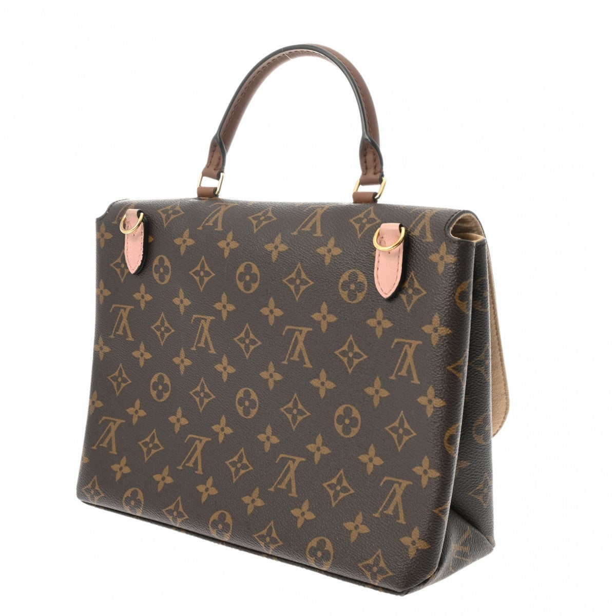 ルイヴィトンマリニャン 14145 ブラウン/ローズプードル レディース モノグラムキャンバス ハンドバッグ M43960 LOUIS VUITTON  中古 – 銀蔵オンライン