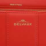 DELVAUX デルヴォー DELVAUX ブリヨン MM 2WAY 赤 - レディース ボックスカーフ ハンドバッグ Aランク 中古 銀蔵