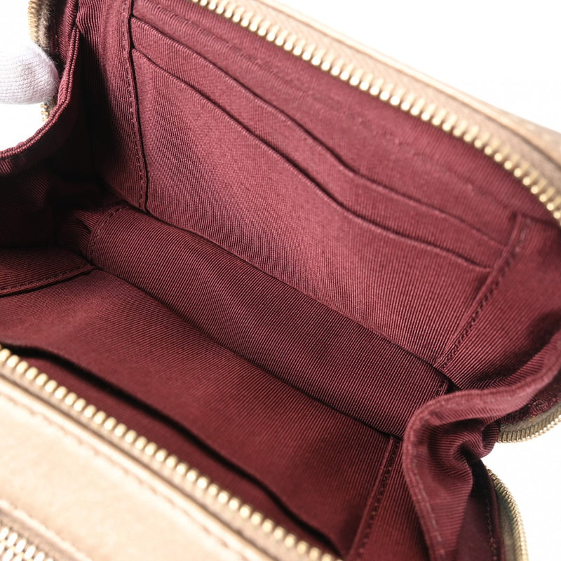 CHANEL シャネル チェーン カメラバッグ ブロンズゴールド レディース レザー ショルダーバッグ ABランク 中古 銀蔵