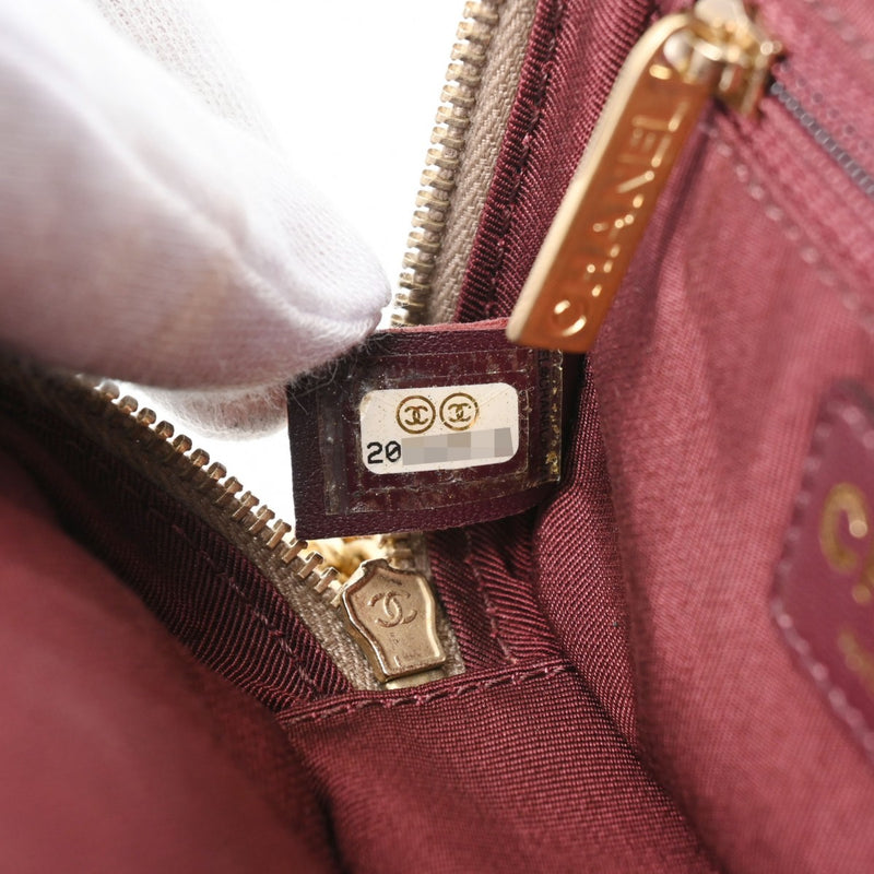 CHANEL シャネル チェーン カメラバッグ ブロンズゴールド レディース レザー ショルダーバッグ ABランク 中古 銀蔵