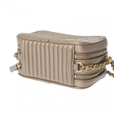 CHANEL シャネル チェーン カメラバッグ ブロンズゴールド レディース レザー ショルダーバッグ ABランク 中古 銀蔵
