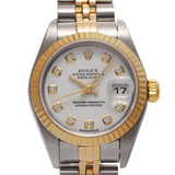 ROLEX ロレックス デイトジャスト 10Pダイヤ 79173G レディース YG/SS 腕時計 自動巻き Aランク 中古 銀蔵