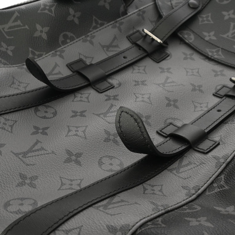 LOUIS VUITTON ルイヴィトン モノグラムエクリプス クリストファーPM 黒/グレー M45419 メンズ モノグラムキャンバス リュック・デイパック Aランク 中古 銀蔵