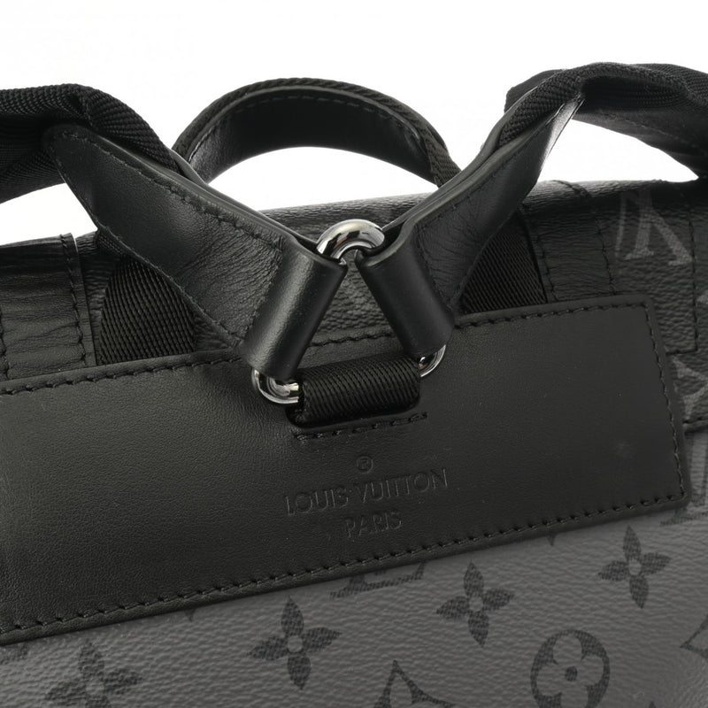 LOUIS VUITTON ルイヴィトン モノグラムエクリプス クリストファーPM 黒/グレー M45419 メンズ モノグラムキャンバス リュック・デイパック Aランク 中古 銀蔵