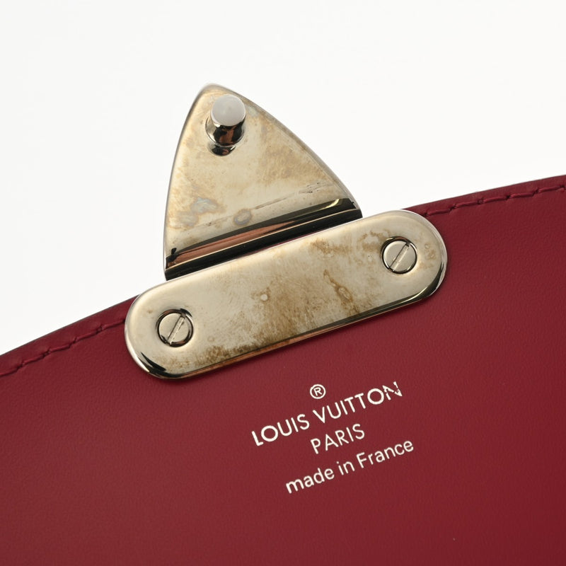 LOUIS VUITTON ルイヴィトン エピ エデン PM 2WAY 白/ボルドー/ルージュ M40655 レディース エピレザー ハンドバッグ Aランク 中古 銀蔵