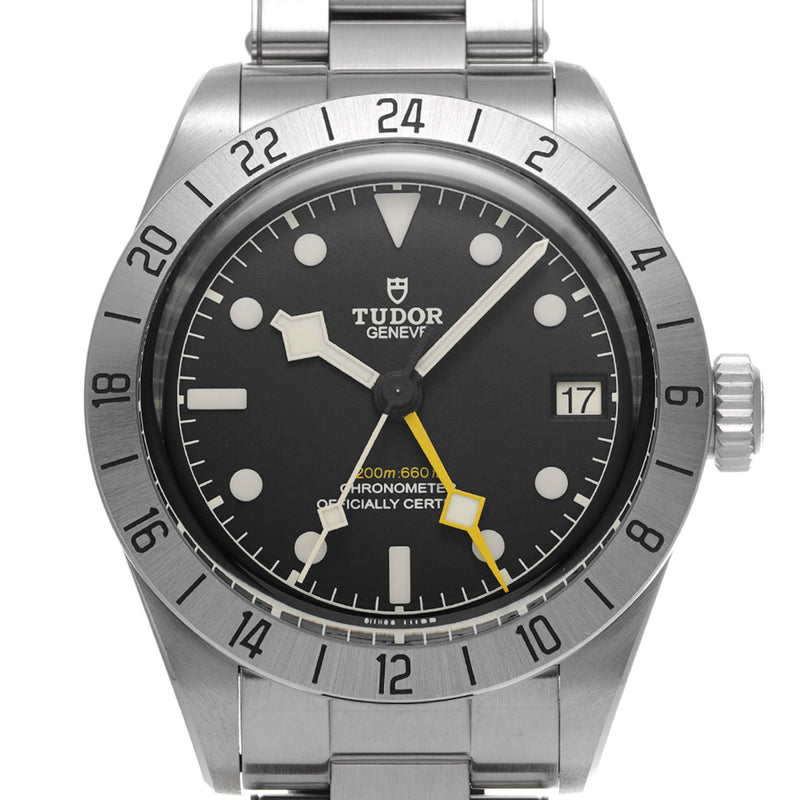 TUDOR チュードル ブラックベイ プロ 79470 メンズ SS 腕時計 自動巻き Aランク 中古 銀蔵